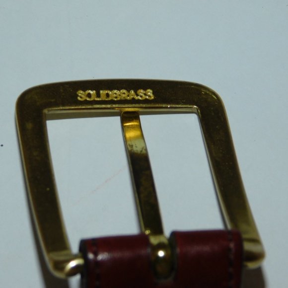 Allen Edmonds Belt Fully Leather Lined Handcrafted In USA - Picture 4 of 7